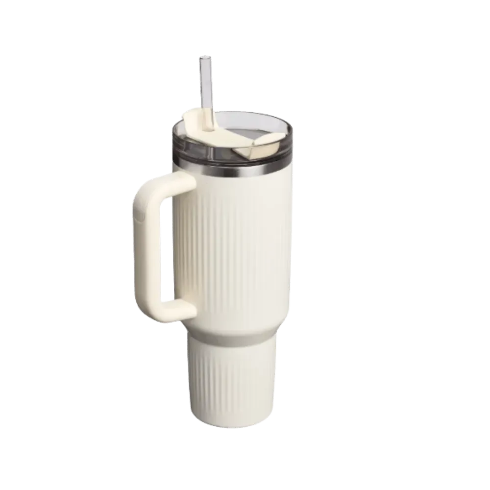 Stanley Tumbler Mug 40 OZ Cream Gloss