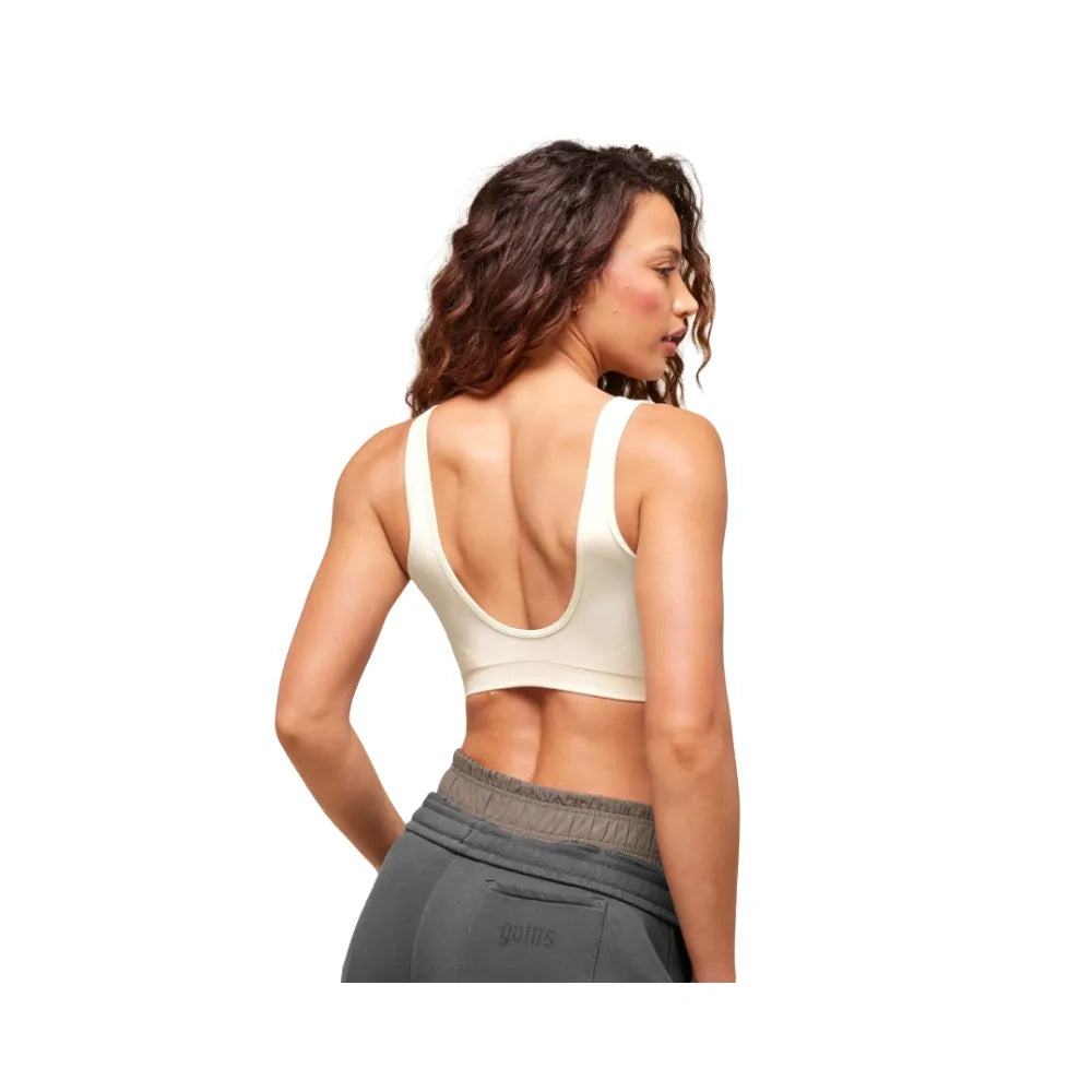Gymshark Everyday Seamless Sports Bra - Light Support Soft White