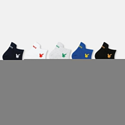 Men’s Playboy Themed Ankle Socks