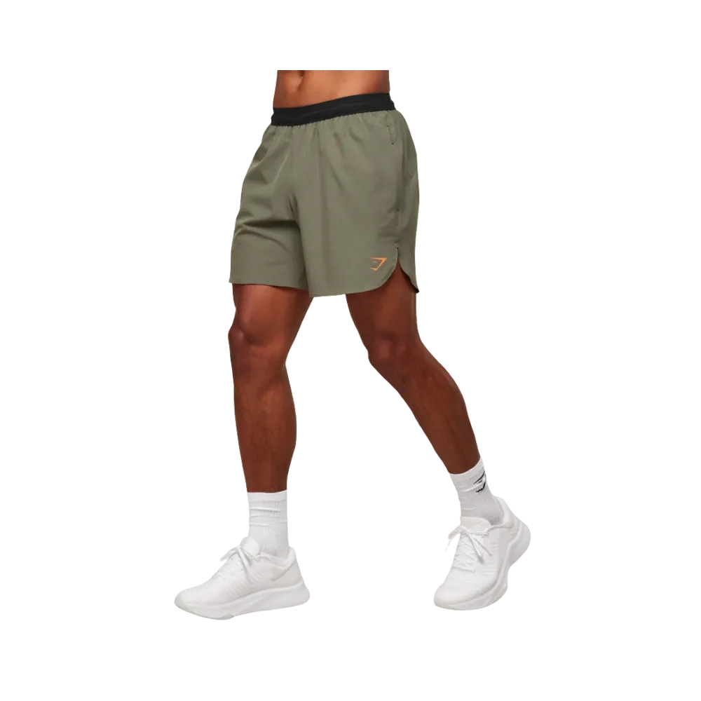 GymShark Fit Repeat 6" Shorts Base Green