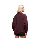 Gymshark Training Oversized Fleece Sweatshirt Cherry Purple