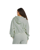 Gymshark Fleece Zip Hoodie regular fit Stone Grey
