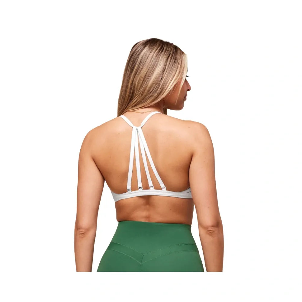 Gymshark Minimal Sports Bra- Light Support White