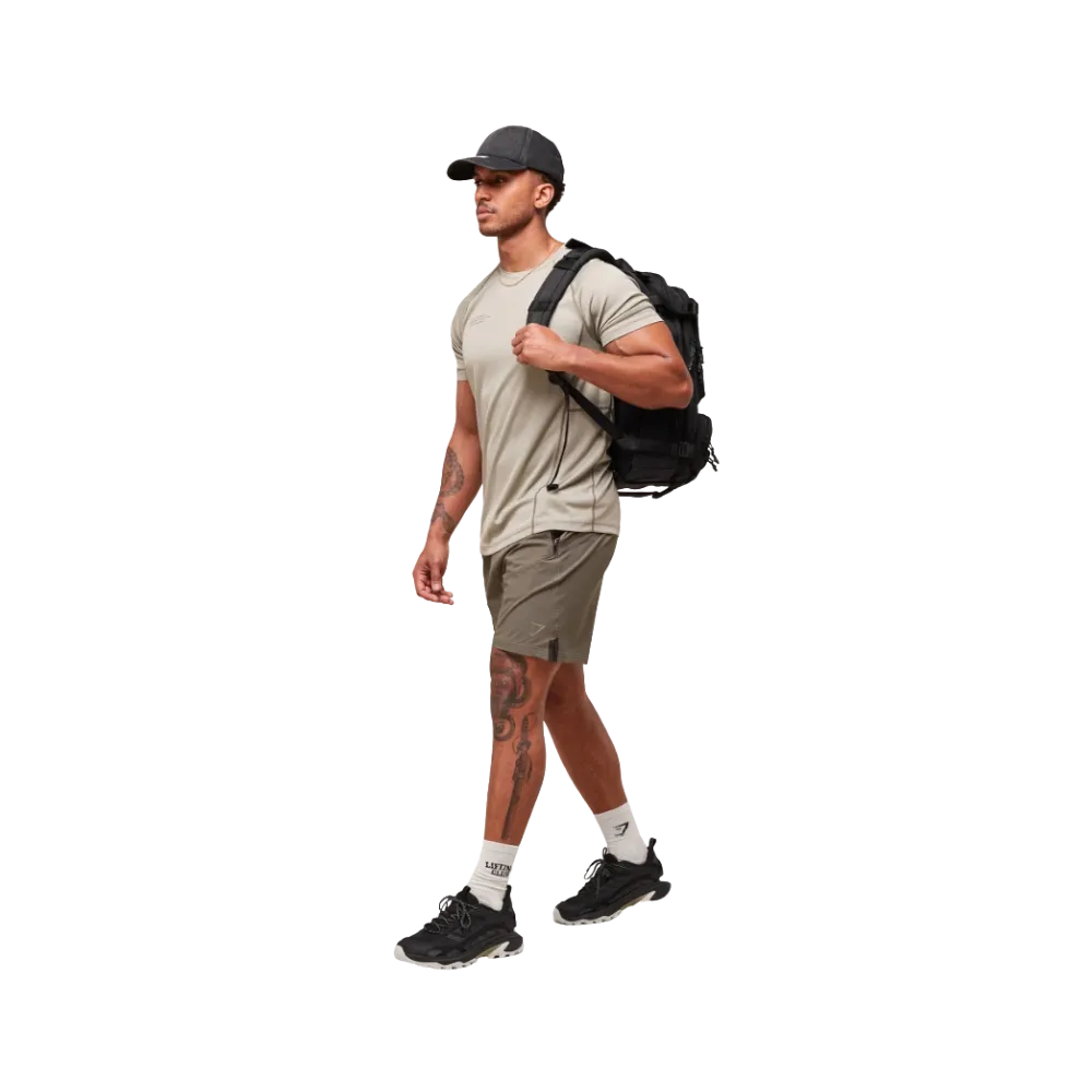 GymShark Tactical 6" Camo Brown