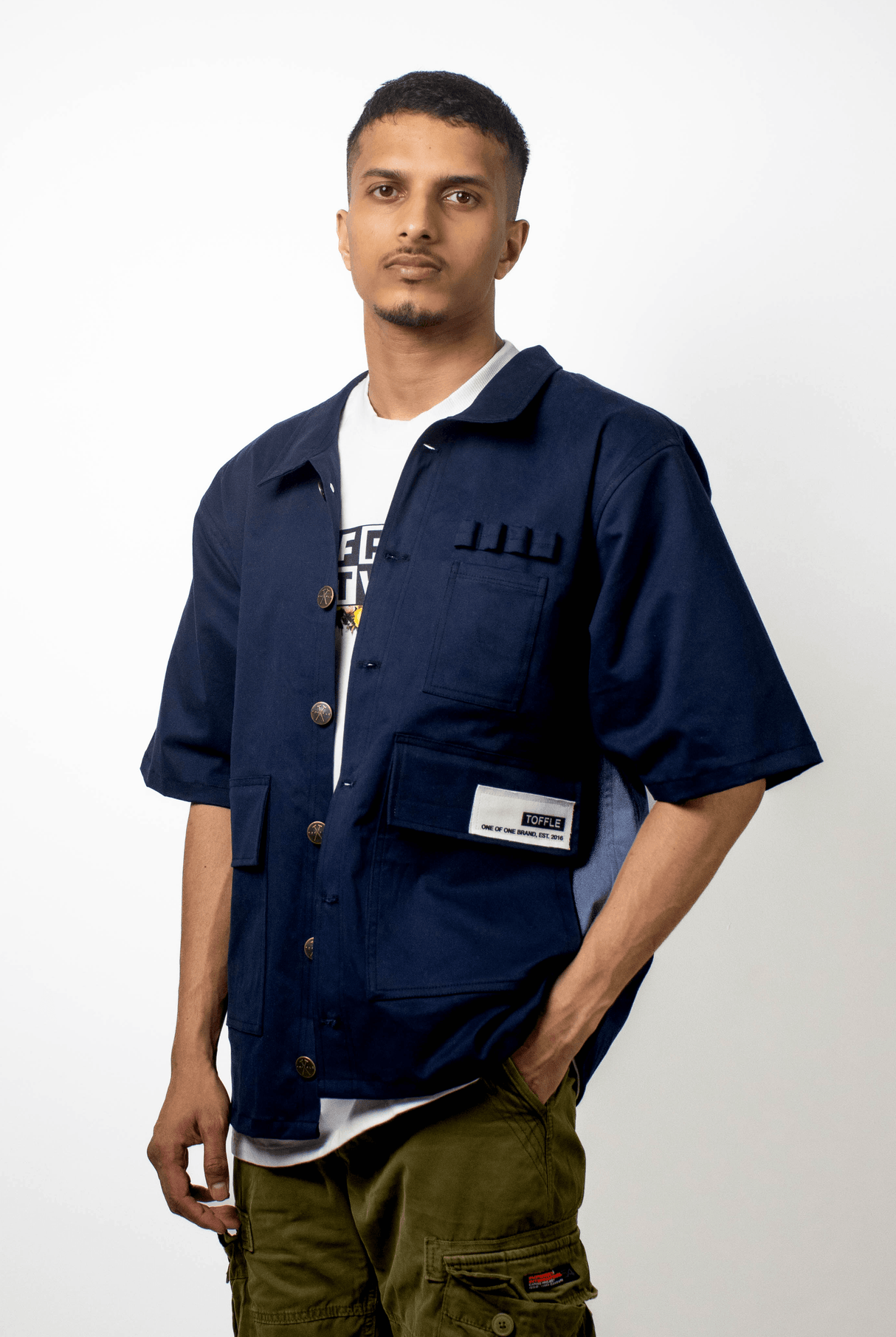 Workwear Indigo Shirt - dawntown