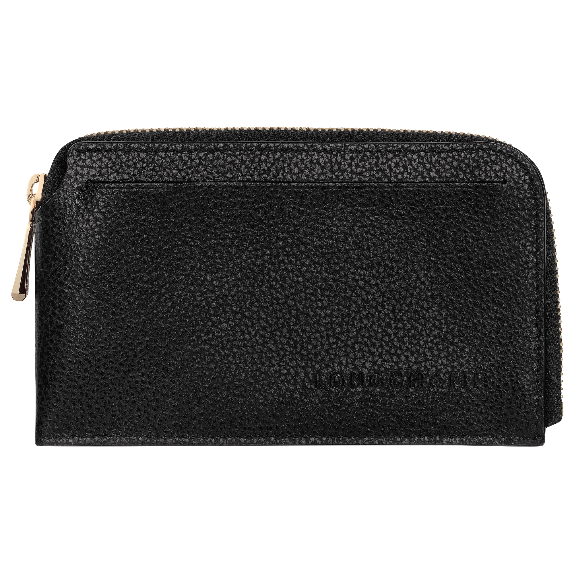 Longchamp Le Foulonné Card holder Black