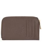 Longchamp Le Foulonné Card holder Taupe