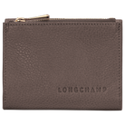 Longchamp Le Foulonné Compact wallet Taupe