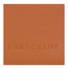 Longchamp Le Foulonné Compact wallet Amber