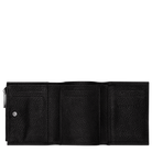 Longchamp Le Roseau Compact wallet Black