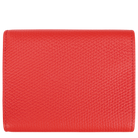 Longchamp Le Roseau Compact wallet Vermilion