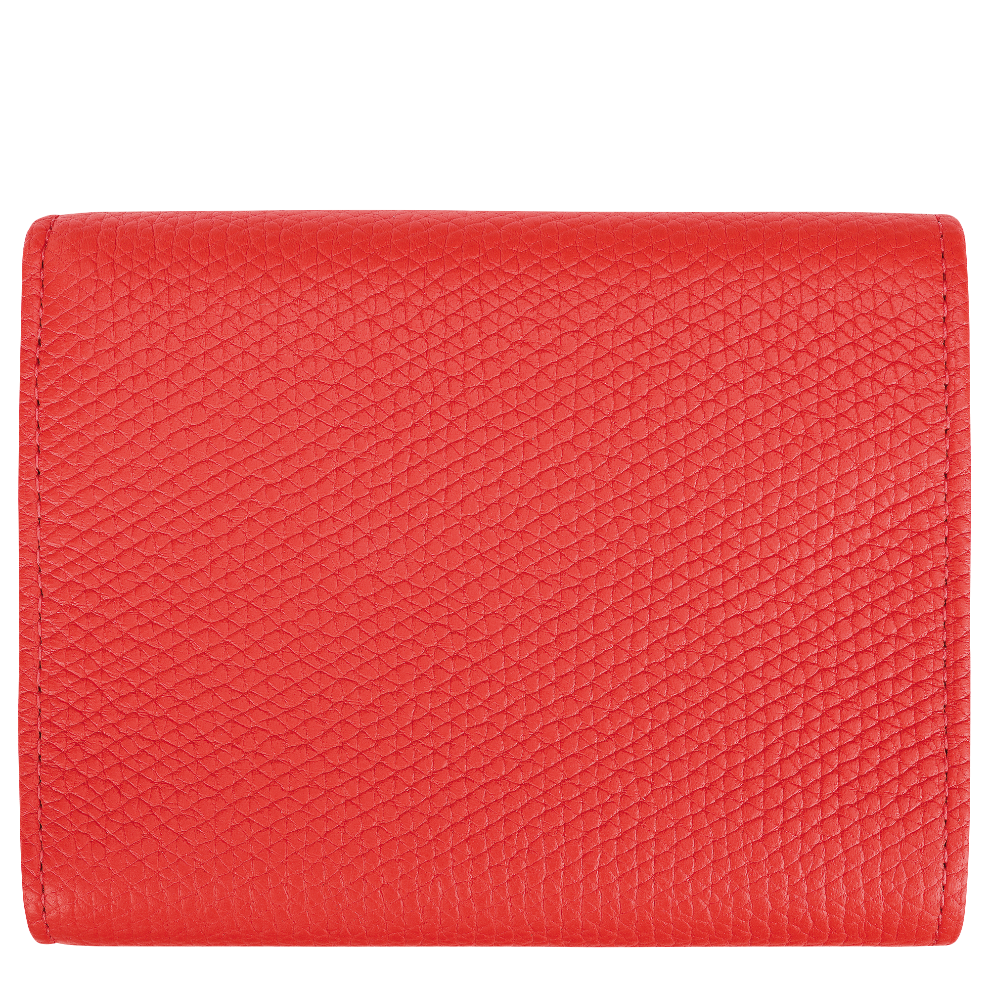 Longchamp Le Roseau Compact wallet Vermilion