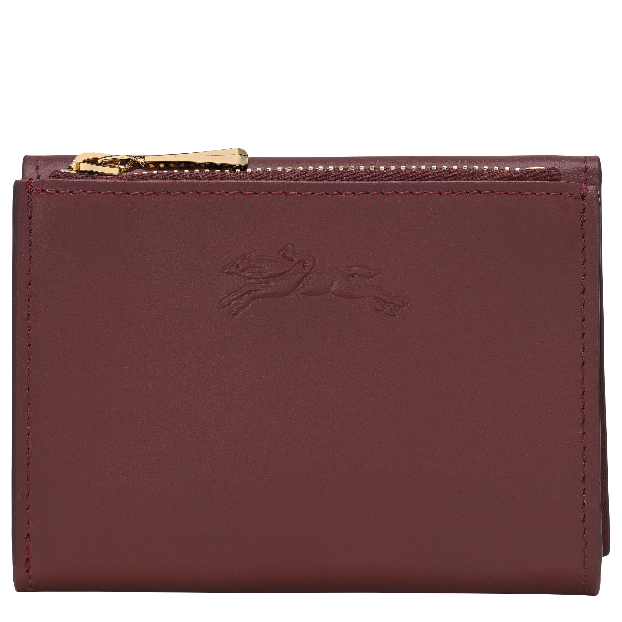 Longchamp Épure Compact wallet Burgundy