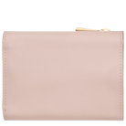 Longchamp Épure Compact wallet Petal Pink