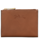 Longchamp Épure Compact wallet Cognac