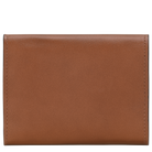 Longchamp Épure Compact wallet Cognac