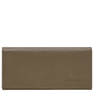Longchamp Le Foulonné Long continental wallet Caper