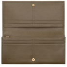 Longchamp Le Foulonné Long continental wallet Caper