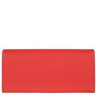 Longchamp Le Roseau Long continental wallet Vermilion