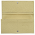 Longchamp Le Roseau Long continental wallet Pistachio