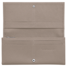Longchamp Le Roseau Long continental wallet Clay