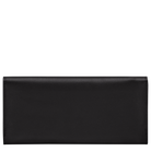 Longchamp Le Roseau Long continental wallet Black
