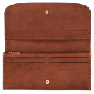 Longchamp Épure Long continental wallet Brown