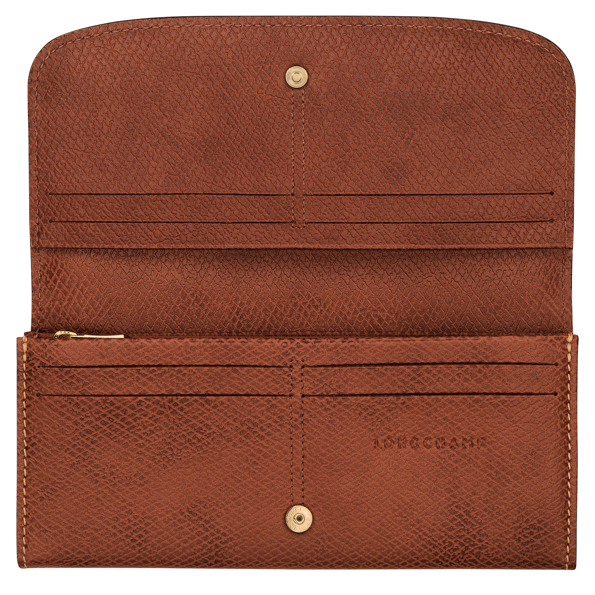 Longchamp Épure Long continental wallet Brown