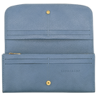 Longchamp Épure Long continental wallet Slate