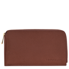 Longchamp Le Foulonné Pouch Coffee