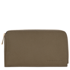 Longchamp Le Foulonné Pouch Caper