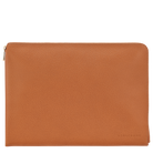 Longchamp Le Foulonné Laptop case Amber