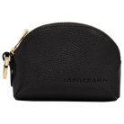 Longchamp Le Foulonné Coin purse Black
