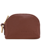 Longchamp Le Foulonné Coin purse Coffee