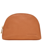 Longchamp Le Foulonné Pouch Amber