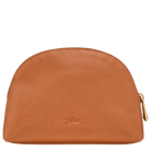 Longchamp Le Foulonné Pouch Amber