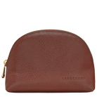 Longchamp Le Foulonné Pouch Coffee