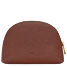 Longchamp Le Foulonné Pouch Coffee