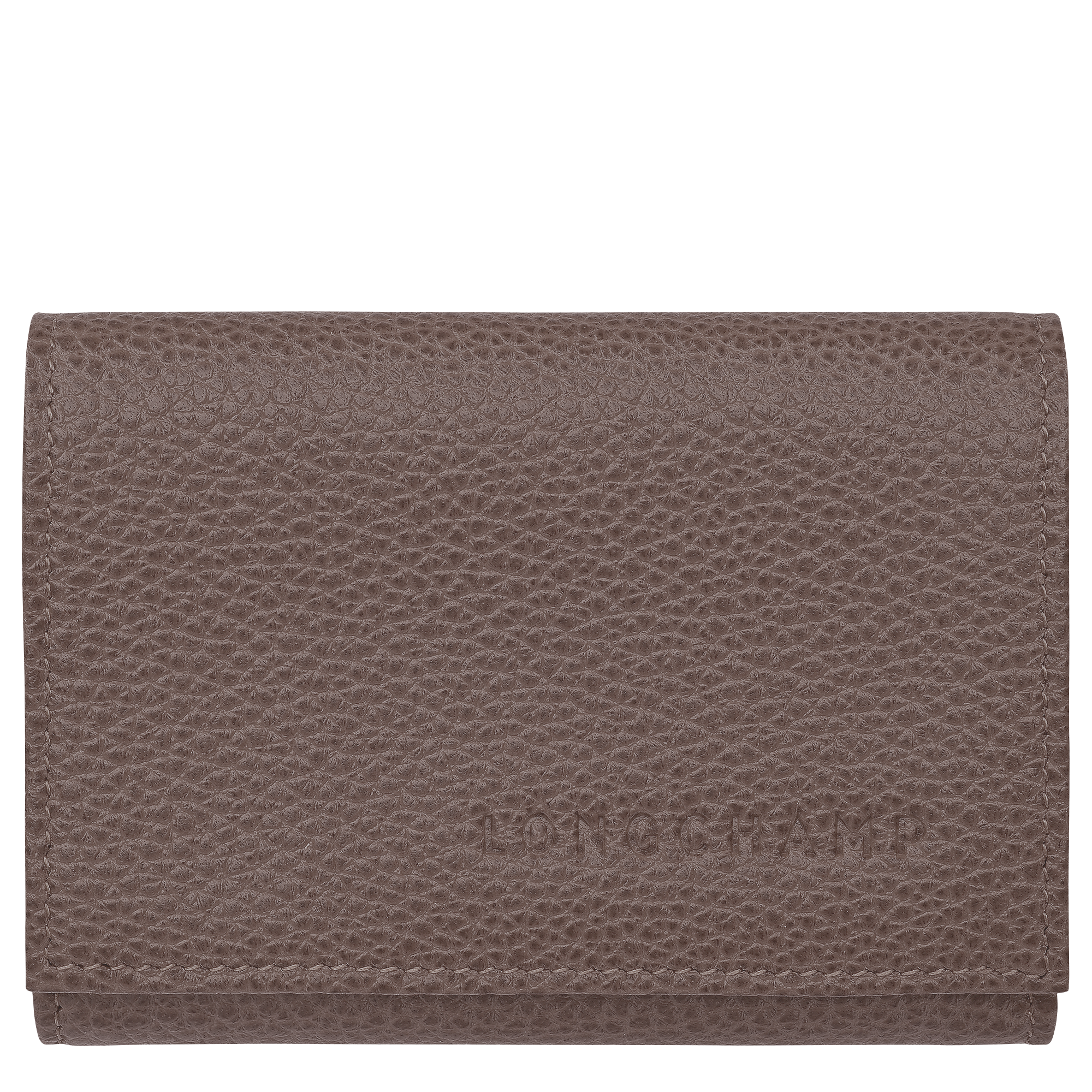 Longchamp Le Foulonné Compact wallet Taupe