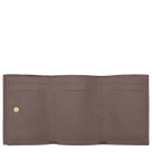 Longchamp Le Foulonné Compact wallet Taupe