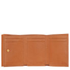 Longchamp Le Foulonné Compact wallet Amber
