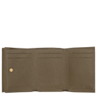 Longchamp Le Foulonné Compact wallet Caper