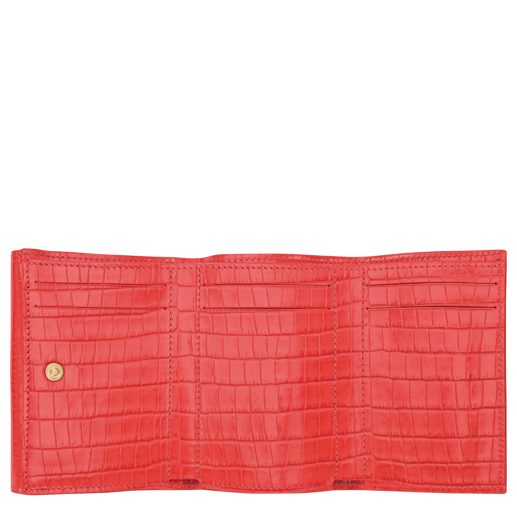 Longchamp Longchamp Pocket Compact wallet Vermilion