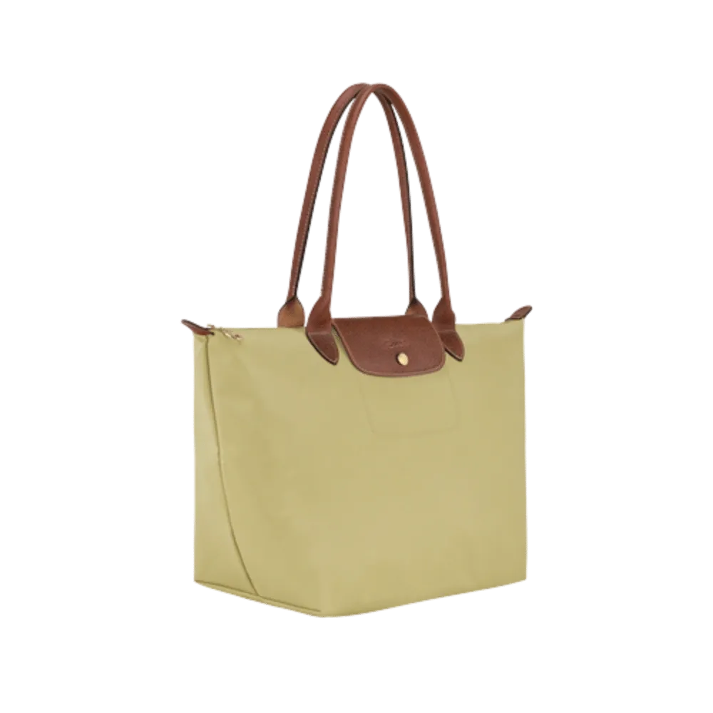 Longchamp Le Pliage Original M Tote bag Pistachio - Recycled canvas