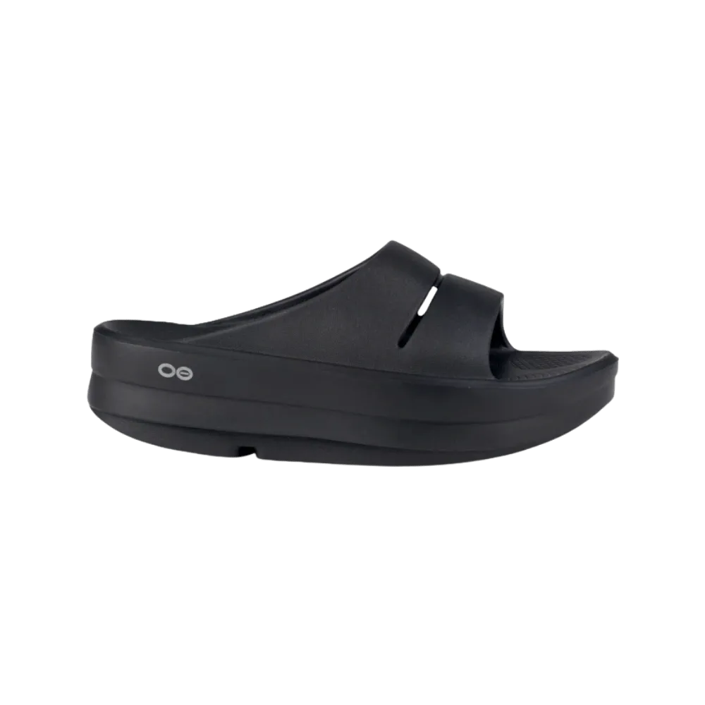 Oofos OOmega OOahh Sandal - Black