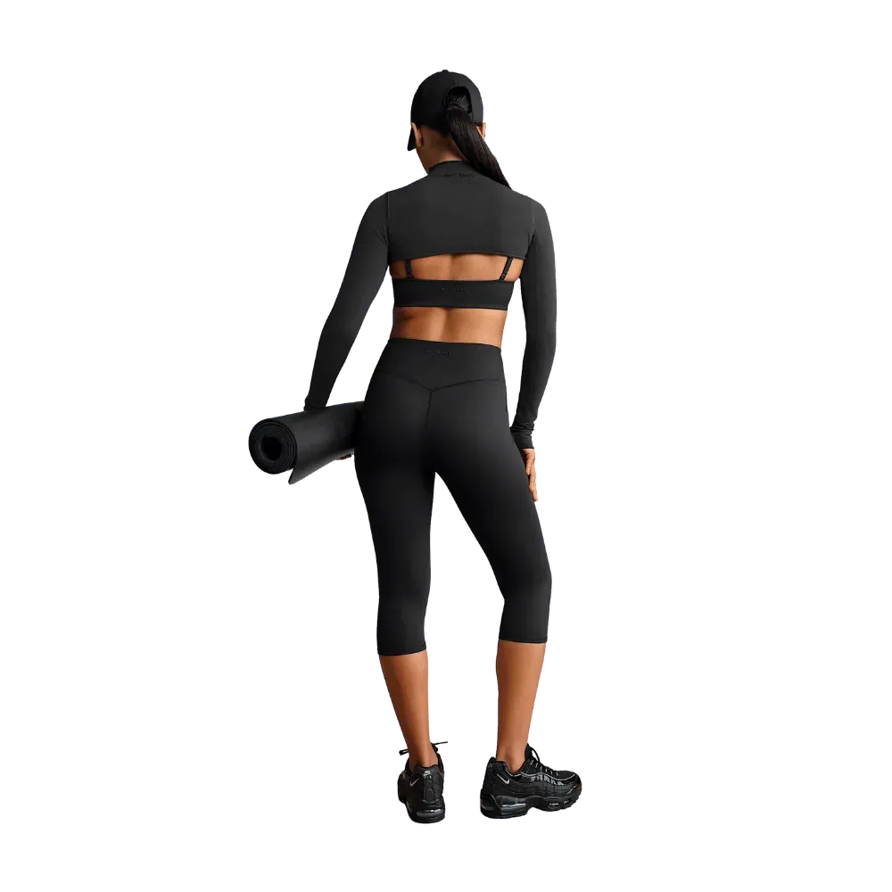 Nike X Skims Matte Women's Micro-Scoop Bra Obsidian