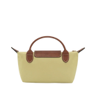 Longchamp Le Pliage Original Pouch with handle Pistachio - Recycled canvas