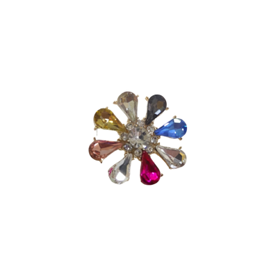 Multi-Colour Crystal Sneaker Charm | Premium Shoe Charm for Nike, Jordan & Adidas By KNOTTY