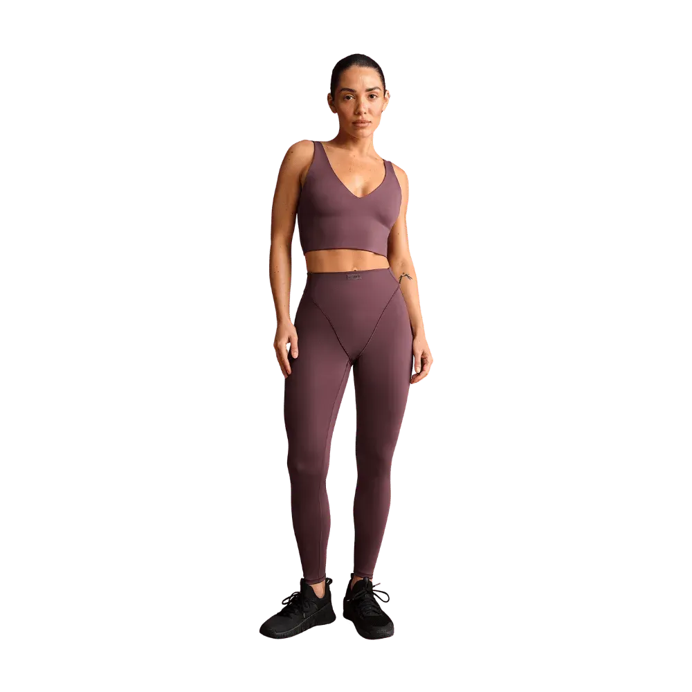 Nike X Skims Matte Women's High-Waisted V-Line 26" Leggings CURRANT