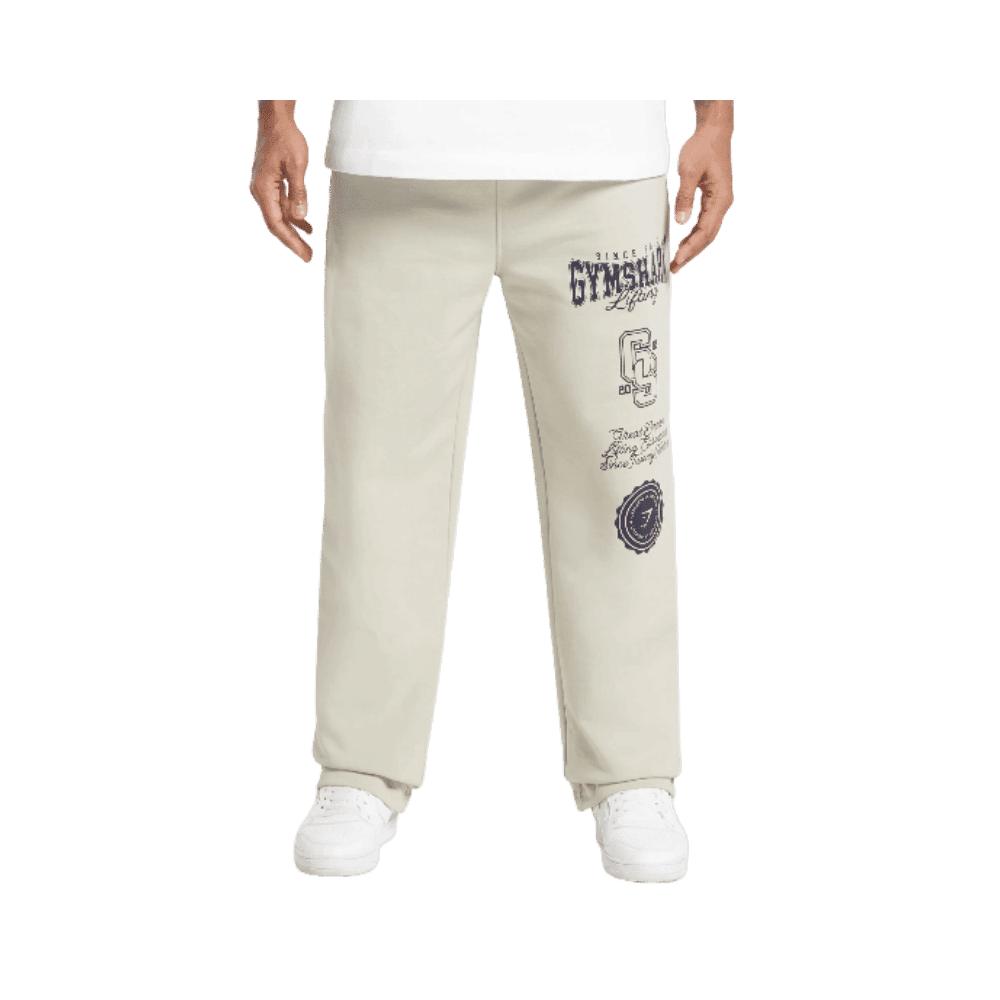 Gymshark Lifting Essentials Straight Leg Pant Pebble Grey